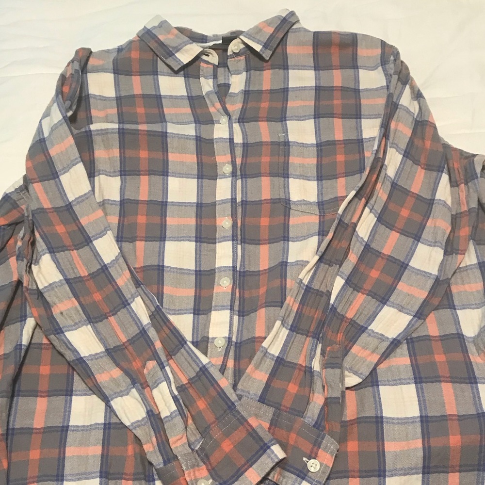 Old navy classic plaid flannel